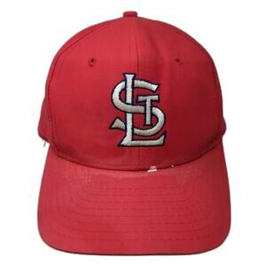 St. Louis Cardinals MLB Pro Star Red Snapback Hat Cap One Size Green Underbrim